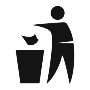 Trash-symbol